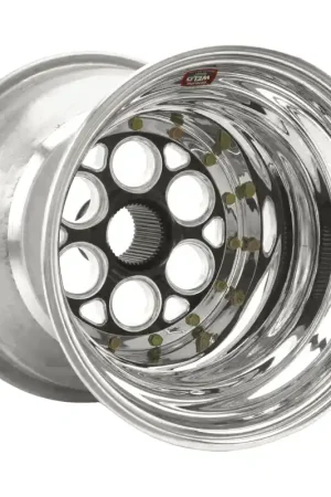Deal Weld Magnum Sprint 15x17 / 42-Spline / 6in. BS Black Wheel - Outer Beadlock w/Black 6-Dzus Cover | Graveyard Performance