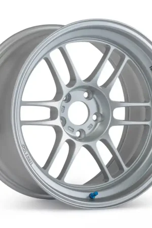 Weekend Sale Enkei RPF1RS 18x10.5 5x114.3 10mm Offset 75mm Bore Silver Wheel | Graveyard Performance