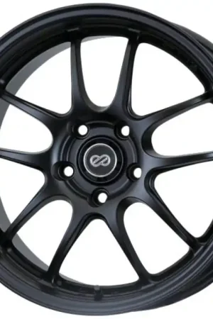 Warranty Included Enkei PF01 17x7 4x100 38mm Offset 75mm Bore Diameter Matte Black Wheel **SPECIAL ORDER** | Graveyard Performance