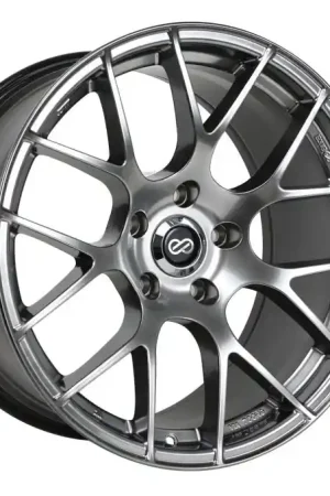 Affordable Enkei Raijin 19x8.5 35mm Offset 5x114.3 Bolt Pattern 72.6 Hub Bore Hyper Silver Wheel | Graveyard Performance