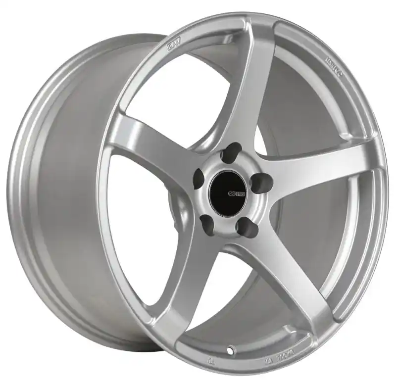Warranty Included Enkei Kojin 18x8 40mm Offset 5x114.3 Bolt Pattern 72.6mm Bore Dia Matte Silver Wheel | Graveyard Performance