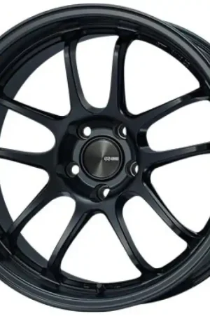 Seasonal Sale Enkei PF01EVO 18x9.5 45mm Offset 5x112 75mm Bore Matte Black Wheel Special Order / No Cancel | Graveyard Performance