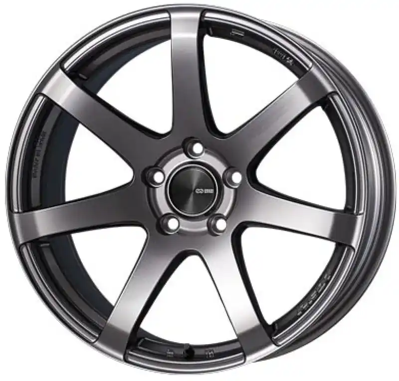 Bargain Enkei PF07 18x9 5x114.3 40mm Offset Dark Silver Wheel *Special Order* | Graveyard Performance
