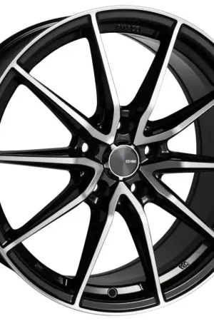 Shop Now Enkei DRACO 17x7.5 5x100 45mm Offset 72.6mm Bore Black Machined Wheel | Graveyard Performance