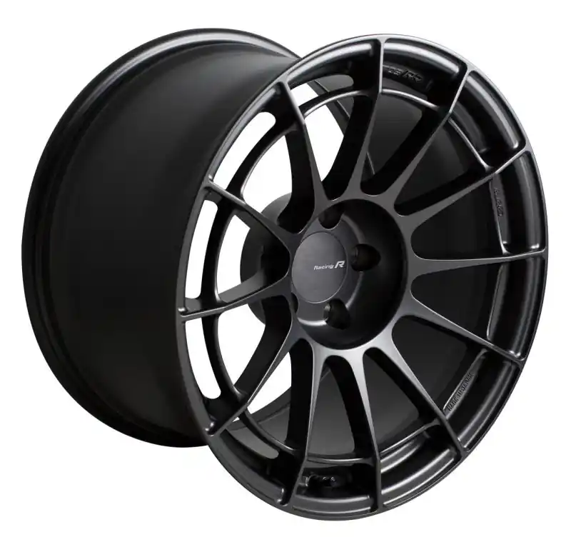 Viral Enkei NT03RR 17x9 5x114.3 63mm Offset 75mm Bore - Matte Gunmetal Wheel | Graveyard Performance