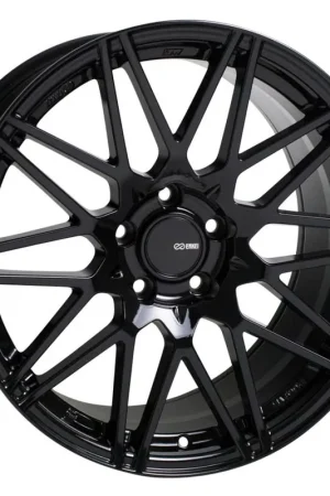 Warranty Included Enkei TMS 18x9.5 5x114.3 15mm Offset 72.6mm Bore Gloss Black Wheel | Graveyard Performance