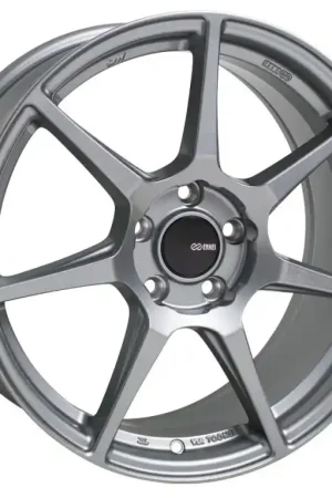 Top Pick Enkei TFR 18x8 5x100 45mm Offset 72.6 Bore Diameter Storm Gray Wheel | Graveyard Performance