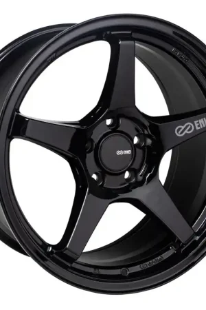 Today Only Enkei TS-5 18x9.5 5x114.3 38mm Offset 72.6mm Bore Gloss Black | Graveyard Performance