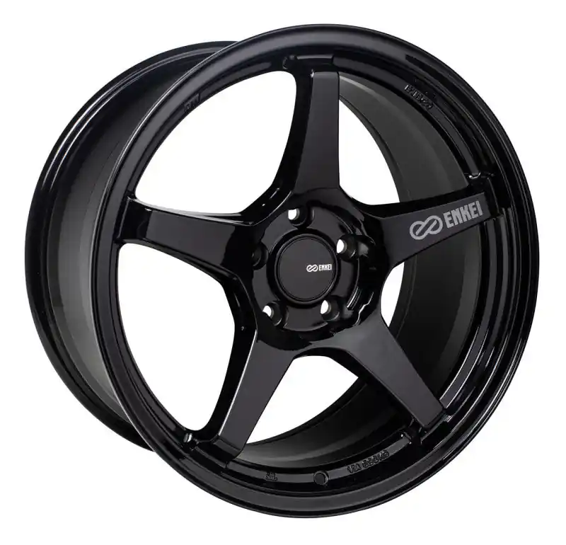 Today Only Enkei TS-5 18x9.5 5x114.3 38mm Offset 72.6mm Bore Gloss Black | Graveyard Performance