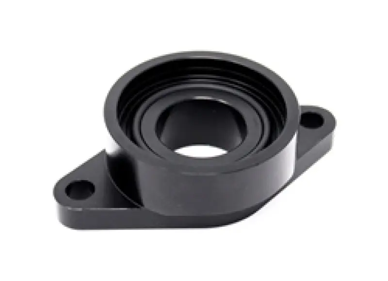 Torque Solution Billet Stk to HKS Blowoff Valve Adapter Blk Mitsubishi Eclipse/Talon/Laser 1G 90-94 | Graveyard Performance Free Returns