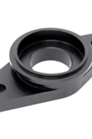 Torque Solution Billet Stock to Tial Blowoff Valve Adapter(Black): Mitsubishi Eclipse/Talon1G 90-94 | Graveyard Performance Next Day Delivery