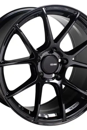 Time-Limited Enkei TS-V 17x9 5x100 45mm Offset 72.6mm Bore Gloss Black Wheel | Graveyard Performance