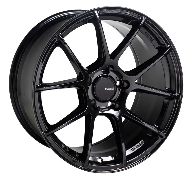 Time-Limited Enkei TS-V 17x9 5x100 45mm Offset 72.6mm Bore Gloss Black Wheel | Graveyard Performance