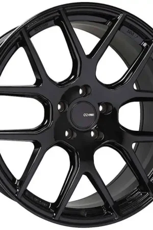 Sale Enkei XM-6 17x7.5 5x100 45mm Offset 72.6mm Bore Gloss Black Wheel | Graveyard Performance