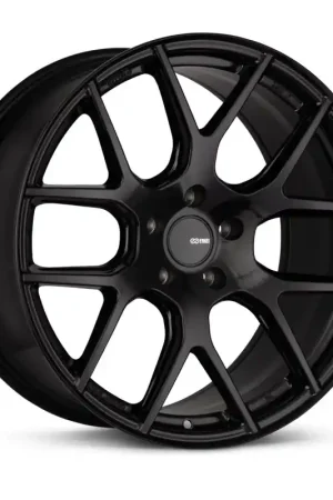 Special Discount Enkei XM-6 18x8 5x112 45mm Offset 72.6mm Bore Gloss Black Wheel | Graveyard Performance