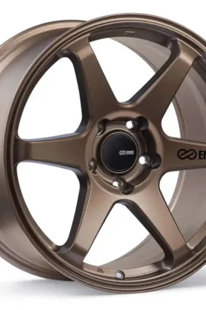 Seasonal Sale Enkei T6R 18x8 40mm Offset 5x114.3 Bolt Pattern 72.6 Bore Matte Bronze Wheel | Graveyard Performance